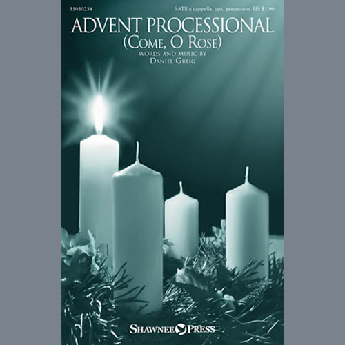Easily Download Daniel Greig Printable PDF piano music notes, guitar tabs for SATB Choir. Transpose or transcribe this score in no time - Learn how to play song progression.