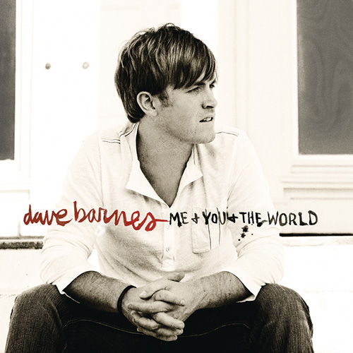 Easily Download Dave Barnes Printable PDF piano music notes, guitar tabs for Piano, Vocal & Guitar Chords (Right-Hand Melody). Transpose or transcribe this score in no time - Learn how to play song progression.
