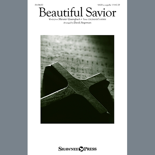 Easily Download David Angerman Printable PDF piano music notes, guitar tabs for SATB Choir. Transpose or transcribe this score in no time - Learn how to play song progression.