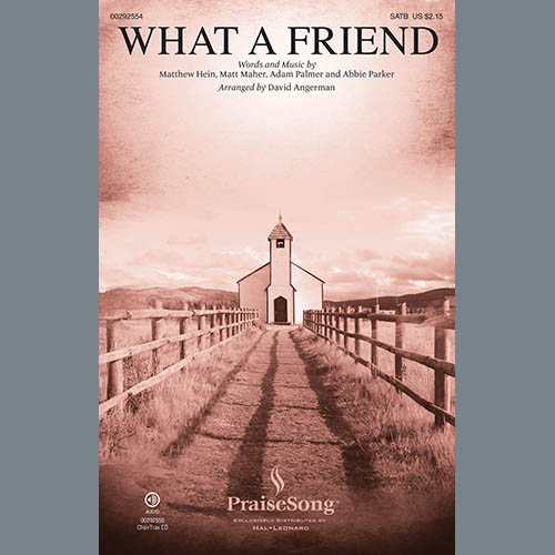 Easily Download David Angerman Printable PDF piano music notes, guitar tabs for SATB Choir. Transpose or transcribe this score in no time - Learn how to play song progression.