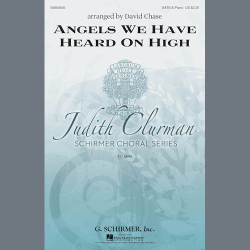 Easily Download David Chase Printable PDF piano music notes, guitar tabs for SATB Choir. Transpose or transcribe this score in no time - Learn how to play song progression.