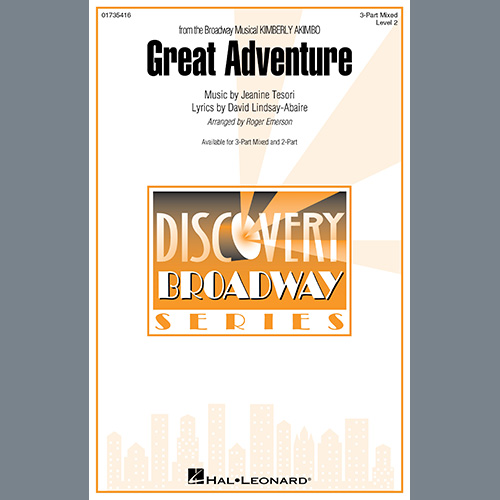 Easily Download David Lindsay-Abaire and Jeanine Tesori Printable PDF piano music notes, guitar tabs for 3-Part Mixed Choir. Transpose or transcribe this score in no time - Learn how to play song progression.