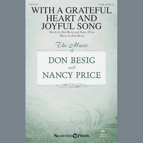 Easily Download Don Besig Printable PDF piano music notes, guitar tabs for SATB Choir. Transpose or transcribe this score in no time - Learn how to play song progression.