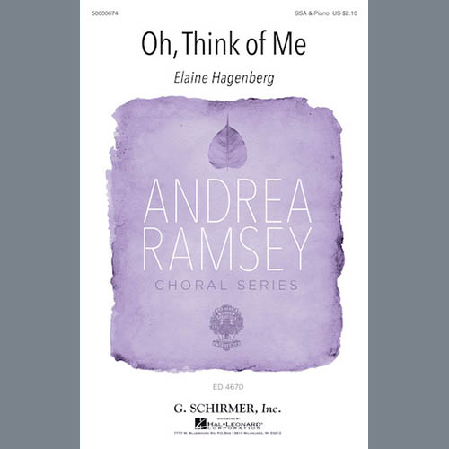 Easily Download Elaine Hagenberg Printable PDF piano music notes, guitar tabs for SSA Choir. Transpose or transcribe this score in no time - Learn how to play song progression.