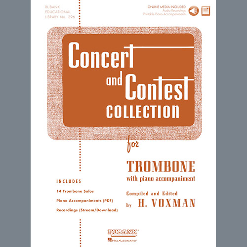 Easily Download Emile Lauga Printable PDF piano music notes, guitar tabs for Trombone and Piano. Transpose or transcribe this score in no time - Learn how to play song progression.