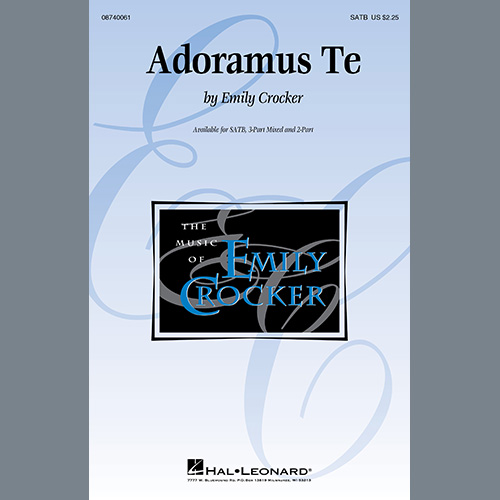 Easily Download Emily Crocker Printable PDF piano music notes, guitar tabs for SATB Choir. Transpose or transcribe this score in no time - Learn how to play song progression.