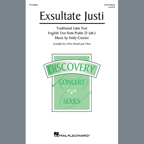 Easily Download Emily Crocker Printable PDF piano music notes, guitar tabs for 3-Part Mixed Choir. Transpose or transcribe this score in no time - Learn how to play song progression.