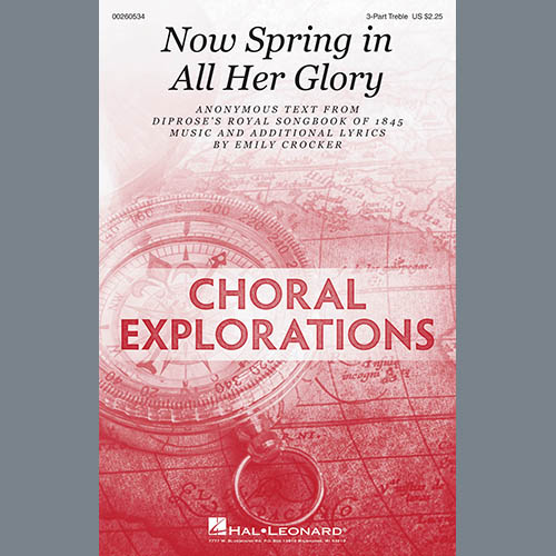 Easily Download Emily Crocker Printable PDF piano music notes, guitar tabs for 3-Part Treble Choir. Transpose or transcribe this score in no time - Learn how to play song progression.