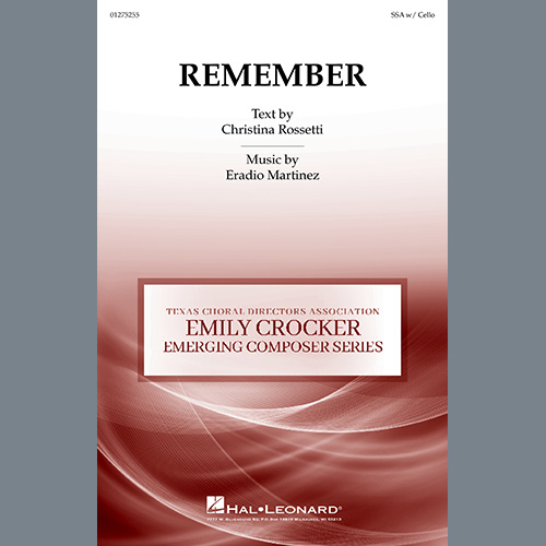 Easily Download Eradio Martinez Printable PDF piano music notes, guitar tabs for SSA Choir. Transpose or transcribe this score in no time - Learn how to play song progression.