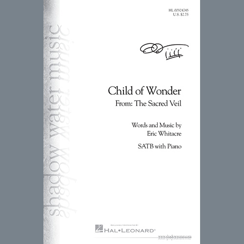 Easily Download Eric Whitacre Printable PDF piano music notes, guitar tabs for SATB Choir. Transpose or transcribe this score in no time - Learn how to play song progression.