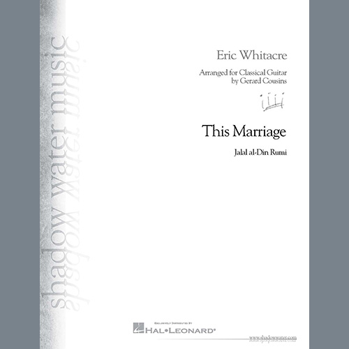 Easily Download Eric Whitacre Printable PDF piano music notes, guitar tabs for Solo Guitar. Transpose or transcribe this score in no time - Learn how to play song progression.