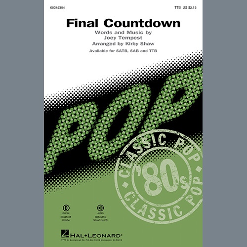 Easily Download Europe Printable PDF piano music notes, guitar tabs for TTBB Choir. Transpose or transcribe this score in no time - Learn how to play song progression.