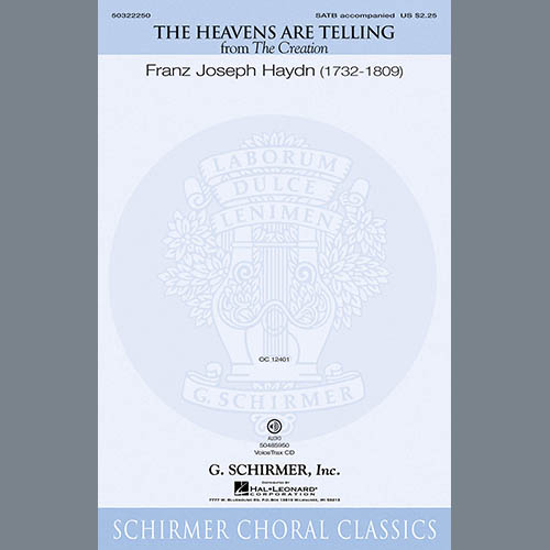 Easily Download Franz Joseph Haydn Printable PDF piano music notes, guitar tabs for SATB Choir. Transpose or transcribe this score in no time - Learn how to play song progression.