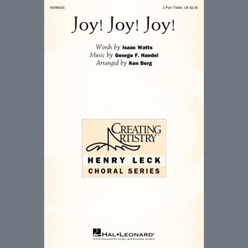 Easily Download George F. Handel Printable PDF piano music notes, guitar tabs for 2-Part Choir. Transpose or transcribe this score in no time - Learn how to play song progression.