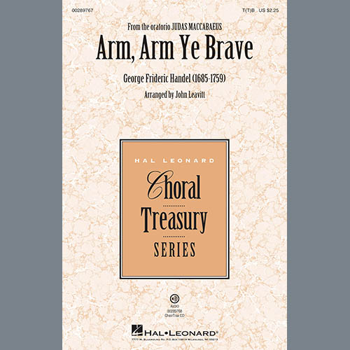 Easily Download George Frideric Handel Printable PDF piano music notes, guitar tabs for TTB Choir. Transpose or transcribe this score in no time - Learn how to play song progression.