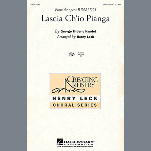 Easily Download George Frideric Handel Printable PDF piano music notes, guitar tabs for 3-Part Treble Choir. Transpose or transcribe this score in no time - Learn how to play song progression.