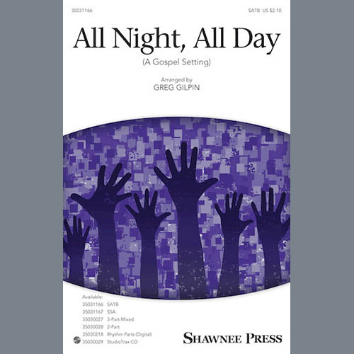 Easily Download Greg Gilpin Printable PDF piano music notes, guitar tabs for 2-Part Choir. Transpose or transcribe this score in no time - Learn how to play song progression.