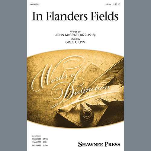 Easily Download Greg Gilpin Printable PDF piano music notes, guitar tabs for 2-Part Choir. Transpose or transcribe this score in no time - Learn how to play song progression.