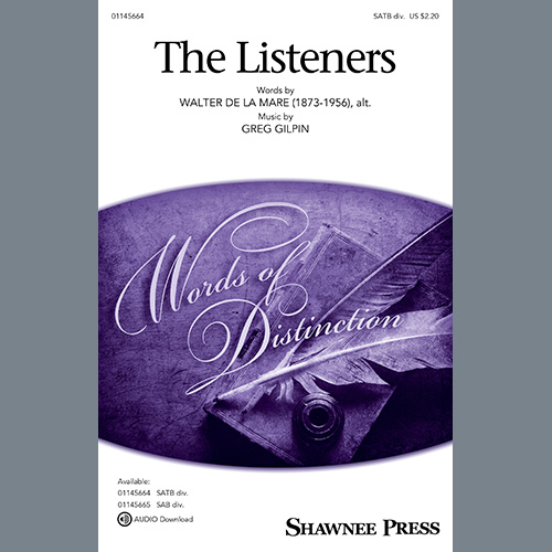 Easily Download Greg Gilpin Printable PDF piano music notes, guitar tabs for Choir. Transpose or transcribe this score in no time - Learn how to play song progression.