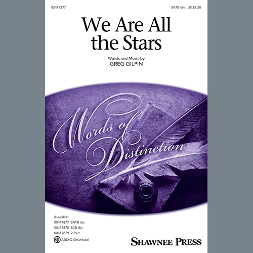 Easily Download Greg Gilpin Printable PDF piano music notes, guitar tabs for SATB Choir. Transpose or transcribe this score in no time - Learn how to play song progression.