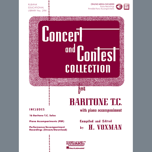 Easily Download Guillaume Balay Printable PDF piano music notes, guitar tabs for Baritone T.C. and Piano. Transpose or transcribe this score in no time - Learn how to play song progression.