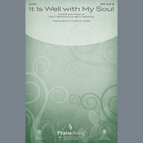 Easily Download Harold Ross Printable PDF piano music notes, guitar tabs for SATB Choir. Transpose or transcribe this score in no time - Learn how to play song progression.