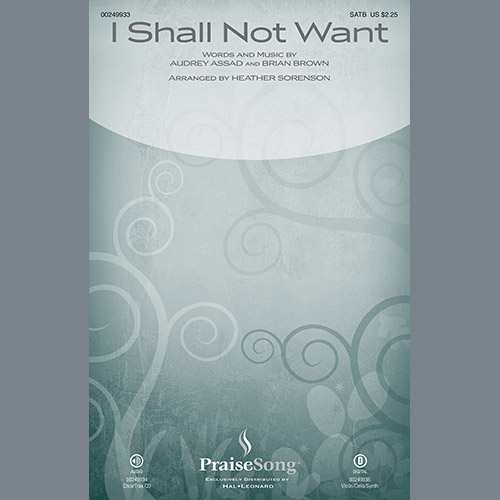 Easily Download Heather Sorenson Printable PDF piano music notes, guitar tabs for SATB Choir. Transpose or transcribe this score in no time - Learn how to play song progression.