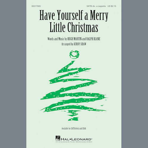 Easily Download Hugh Martin Printable PDF piano music notes, guitar tabs for SSA Choir. Transpose or transcribe this score in no time - Learn how to play song progression.