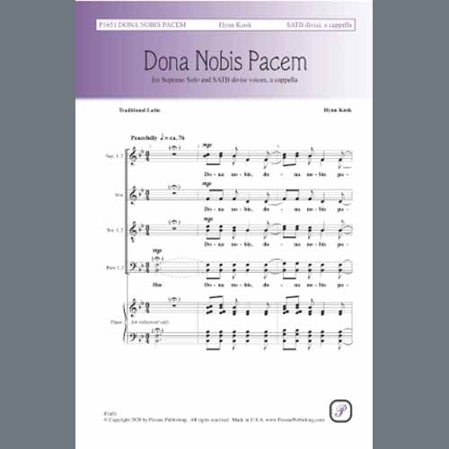 Easily Download Hyun Kook Printable PDF piano music notes, guitar tabs for Choir. Transpose or transcribe this score in no time - Learn how to play song progression.