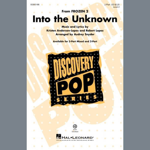 Easily Download Idina Menzel and AURORA Printable PDF piano music notes, guitar tabs for 2-Part Choir. Transpose or transcribe this score in no time - Learn how to play song progression.