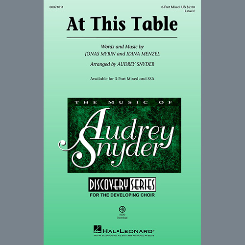 Easily Download Idina Menzel Printable PDF piano music notes, guitar tabs for 3-Part Mixed Choir. Transpose or transcribe this score in no time - Learn how to play song progression.