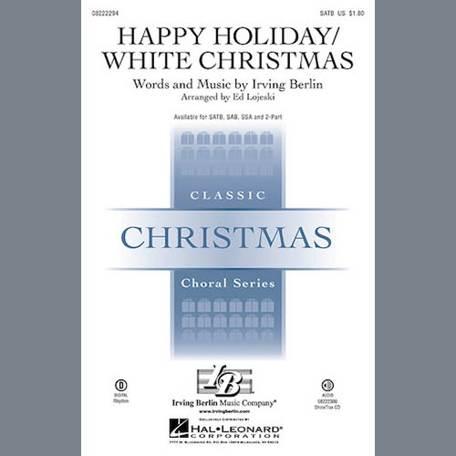 Easily Download Irving Berlin Printable PDF piano music notes, guitar tabs for SSA Choir. Transpose or transcribe this score in no time - Learn how to play song progression.