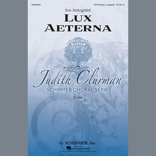 Easily Download Ivo Antognini Printable PDF piano music notes, guitar tabs for SATB Choir. Transpose or transcribe this score in no time - Learn how to play song progression.