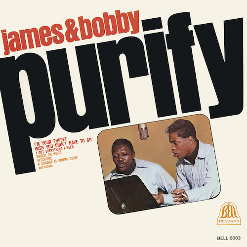 Easily Download James & Bobby Purify Printable PDF piano music notes, guitar tabs for Piano, Vocal & Guitar Chords (Right-Hand Melody). Transpose or transcribe this score in no time - Learn how to play song progression.