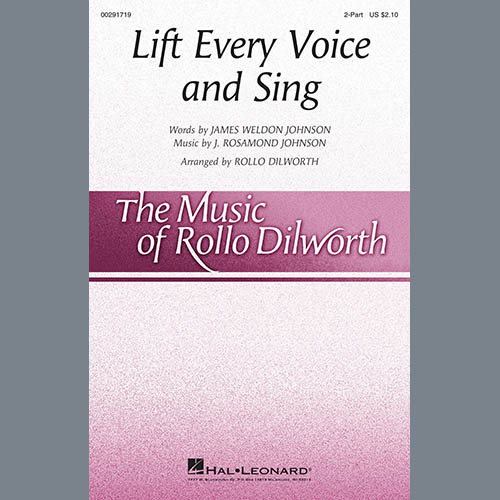 Easily Download James Weldon Johnson and J. Rosamond Johnson Printable PDF piano music notes, guitar tabs for 2-Part Choir. Transpose or transcribe this score in no time - Learn how to play song progression.