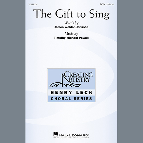 Easily Download James Weldon Johnson and Timothy Michael Powell Printable PDF piano music notes, guitar tabs for SATB Choir. Transpose or transcribe this score in no time - Learn how to play song progression.