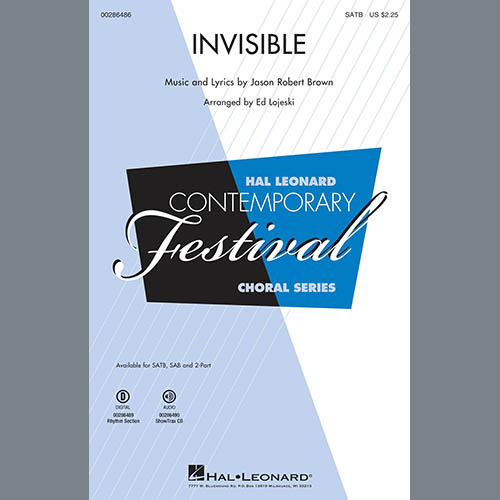 Easily Download Jason Robert Brown Printable PDF piano music notes, guitar tabs for SAB Choir. Transpose or transcribe this score in no time - Learn how to play song progression.