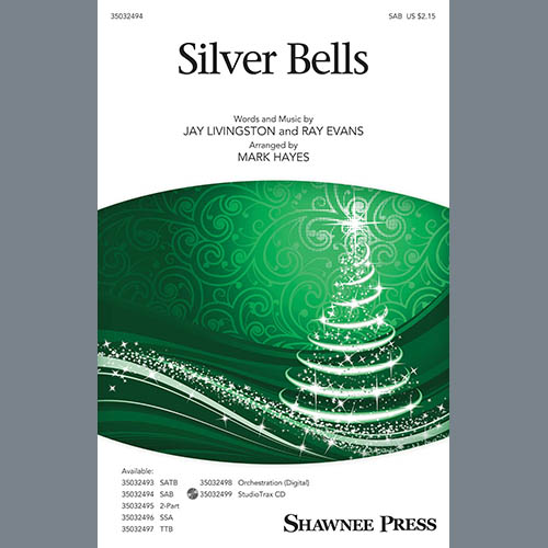 Easily Download Jay Livingston & Ray Evans Printable PDF piano music notes, guitar tabs for SAB Choir. Transpose or transcribe this score in no time - Learn how to play song progression.