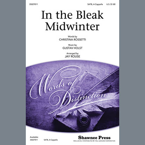 Easily Download Jay Rouse Printable PDF piano music notes, guitar tabs for SATB Choir. Transpose or transcribe this score in no time - Learn how to play song progression.