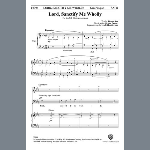 Easily Download Jean Pasquet Printable PDF piano music notes, guitar tabs for SATB Choir. Transpose or transcribe this score in no time - Learn how to play song progression.
