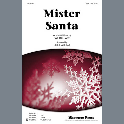 Easily Download Jill Gallina Printable PDF piano music notes, guitar tabs for SSA Choir. Transpose or transcribe this score in no time - Learn how to play song progression.