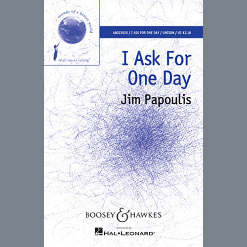 Easily Download Jim Papoulis Printable PDF piano music notes, guitar tabs for Unison Choir. Transpose or transcribe this score in no time - Learn how to play song progression.