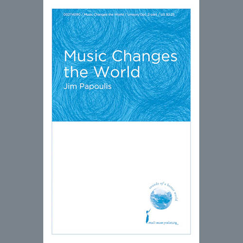 Easily Download Jim Papoulis Printable PDF piano music notes, guitar tabs for 2-Part Choir. Transpose or transcribe this score in no time - Learn how to play song progression.