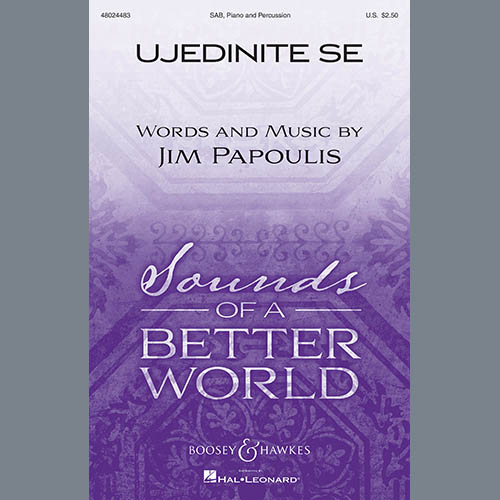 Easily Download Jim Papoulis Printable PDF piano music notes, guitar tabs for SAB Choir. Transpose or transcribe this score in no time - Learn how to play song progression.