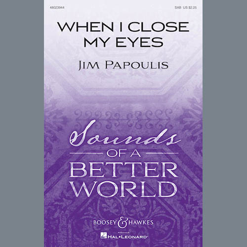 Easily Download Jim Papoulis Printable PDF piano music notes, guitar tabs for SAB Choir. Transpose or transcribe this score in no time - Learn how to play song progression.