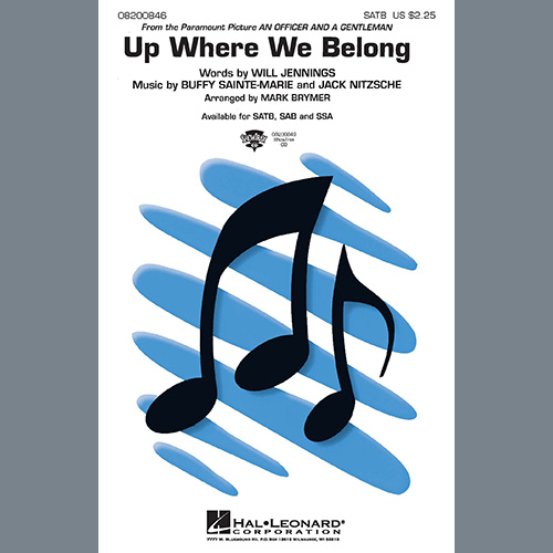 Easily Download Joe Cocker & Jennifer Warnes Printable PDF piano music notes, guitar tabs for SATB Choir. Transpose or transcribe this score in no time - Learn how to play song progression.
