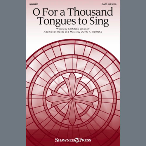 Easily Download John A. Behnke Printable PDF piano music notes, guitar tabs for SATB Choir. Transpose or transcribe this score in no time - Learn how to play song progression.