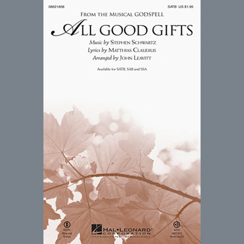 Easily Download John Leavitt Printable PDF piano music notes, guitar tabs for SSA Choir. Transpose or transcribe this score in no time - Learn how to play song progression.