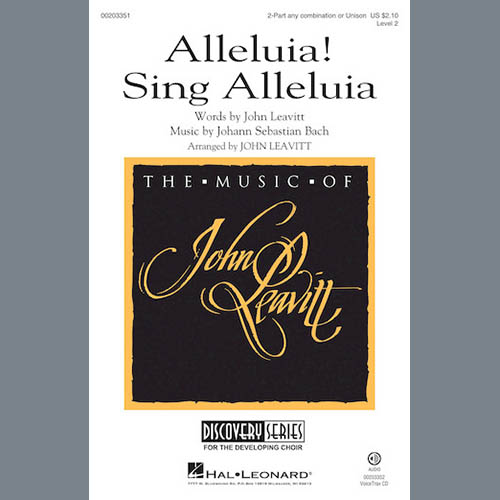 Easily Download John Leavitt Printable PDF piano music notes, guitar tabs for 2-Part Choir. Transpose or transcribe this score in no time - Learn how to play song progression.