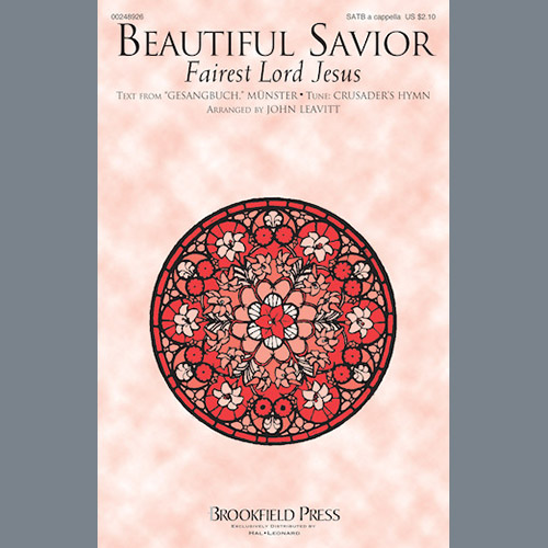 Easily Download John Leavitt Printable PDF piano music notes, guitar tabs for SATB Choir. Transpose or transcribe this score in no time - Learn how to play song progression.